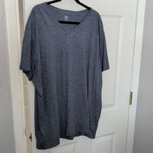 Falls Creek Blue V-Neck Men's Tee